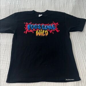 Black Foos Gone Wild T-Shirt 
Size L